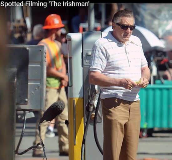 Robert De Niro, Joe Pesci Spotted Filming 'The Irishman