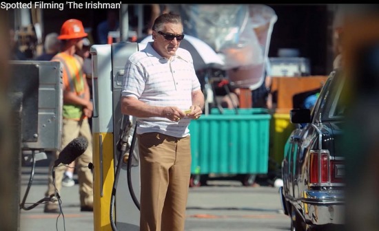  Robert De Niro, Joe Pesci Filming 'The Irishman'